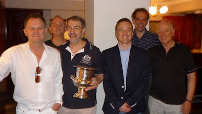 12.National Open Teams Runners Up M.Mullamphy, I.Robinson, A. De Livera, B.Thompson, B.Jacobs, R.Klinger